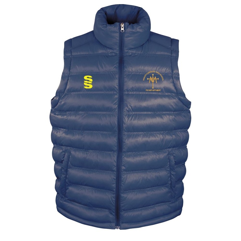 Padded Gilet : Navy