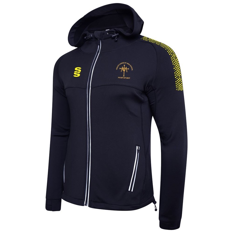 Women's Dual Full Zip Hoody : Navy