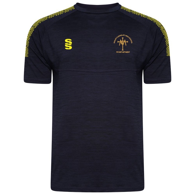 Dual Gym T-shirt : Navy Melange